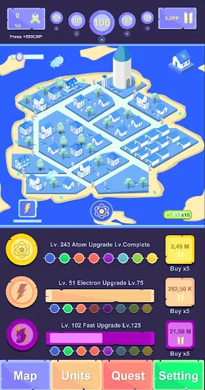 Atom City Clicker Screenshot 2