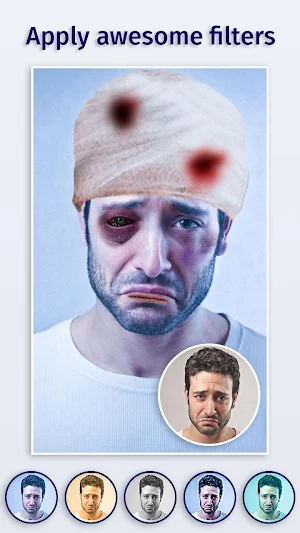 Fight Injury Face Photo Editor Screenshot 2