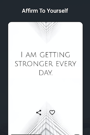 Positive Daily Affirmation App Screenshot 3