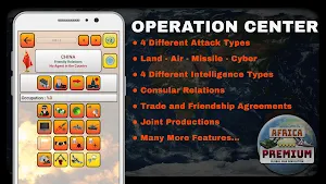 Global War Simulation - Africa PREMIUM Screenshot 1