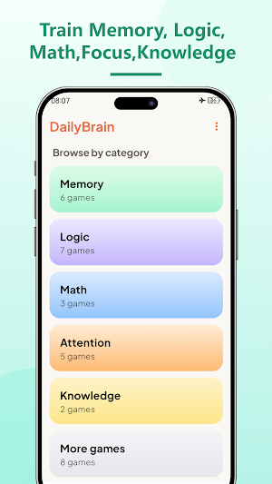 DailyBrain: Training Games Screenshot 1