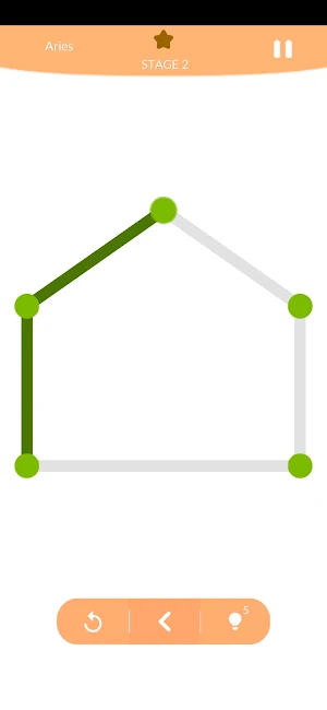 Single Touch Draw - One Line Drawing Puzzle Screenshot 2