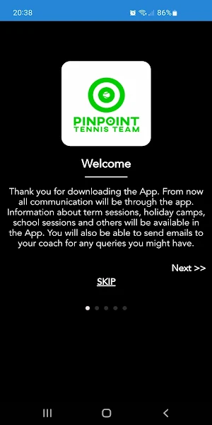 Pin Point Tennis Screenshot 1