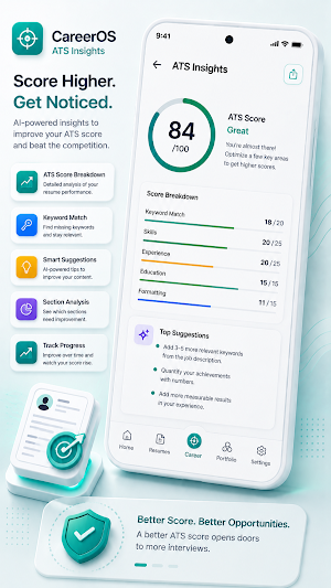 CareerOS: Resume Builder Screenshot 3