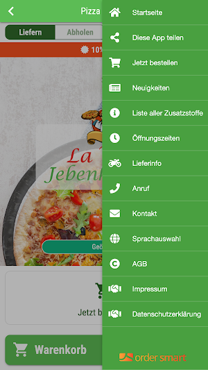 Pizza La Vita Göppingen Screenshot 2
