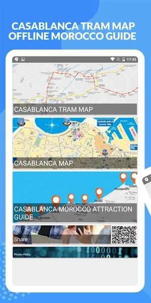 CASABLANCA TRAM MAP OFFLINE MO Screenshot 0