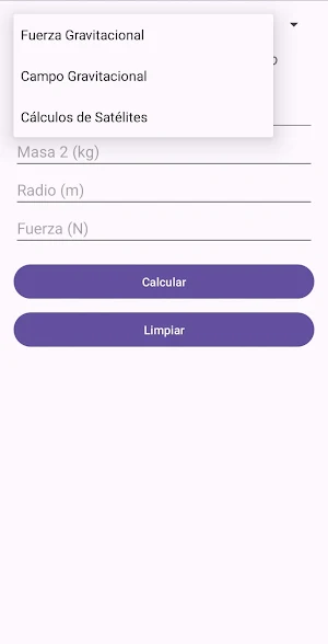 Calculadora Física 10 Screenshot 2