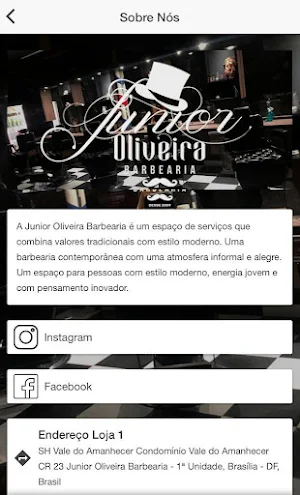 Junior Oliveira Barbearia Screenshot 2