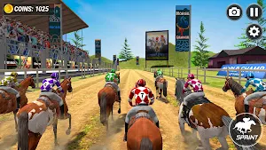 Horse Racing Simulator Game 3D Screenshot 3