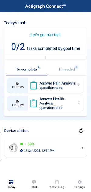 ActiGraph Connect™ Screenshot 0