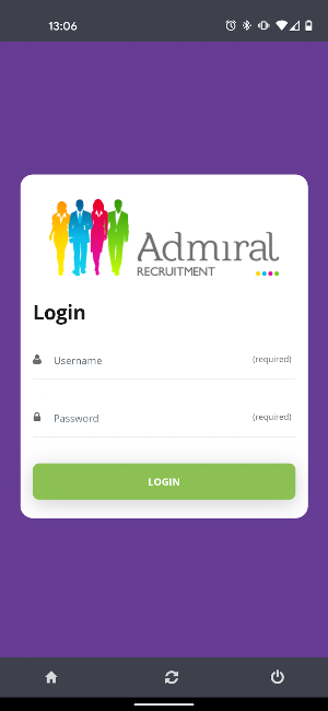 Admiral Recruitment Screenshot 1