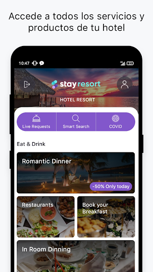 STAY Hotel App Screenshot 1