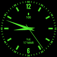 Minimalist Analog D Watch Face