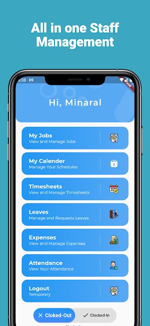 ServiceHub Staffs Screenshot 0
