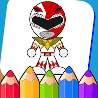coloring ranger hero