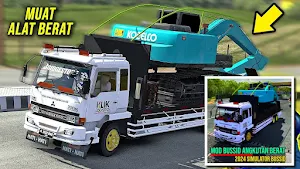Mod Bussid  Angkutan Berat Screenshot 3