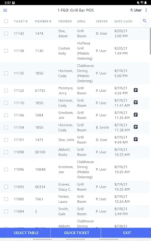 Clubessential POS Screenshot 3