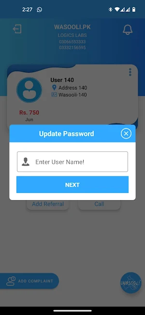 WasooliPk USER Screenshot 3