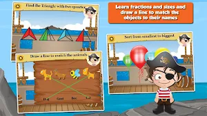 Pirate 1st-Grade Fun Games Screenshot 2
