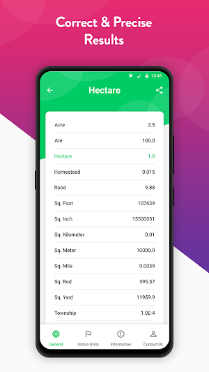 Land Unit Converter Screenshot 3