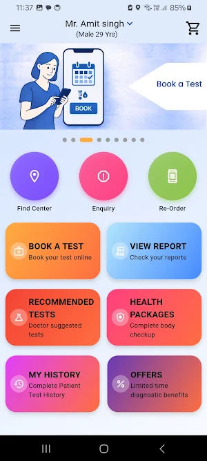 Labmate Patient App Screenshot 3