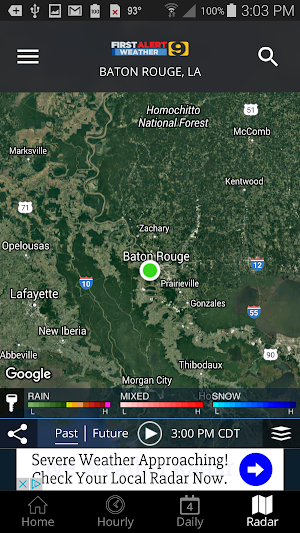 WAFB First Alert Weather Screenshot 3