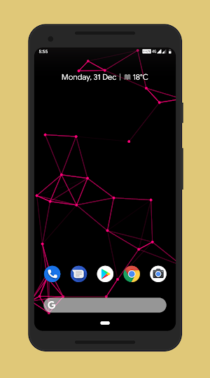 Particle Live Wallpaper Pro Free Screenshot 0