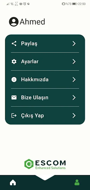 Escom Home Screenshot 2
