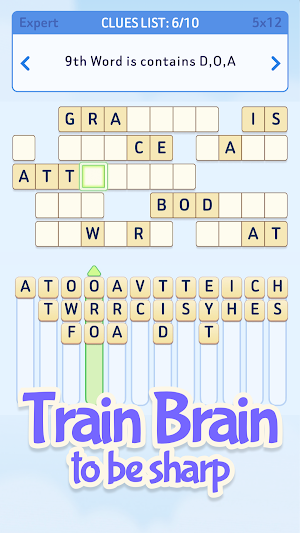 Words Cascade Cryptogram Game Screenshot 3