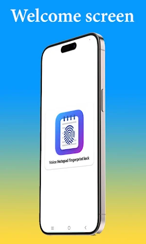 Fingerprint Notepad Screenshot 0