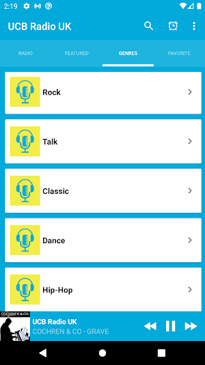 UCB Radio UK Screenshot 2