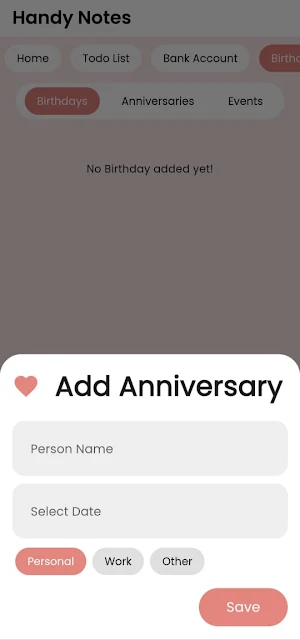 Handy Notes Screenshot 1