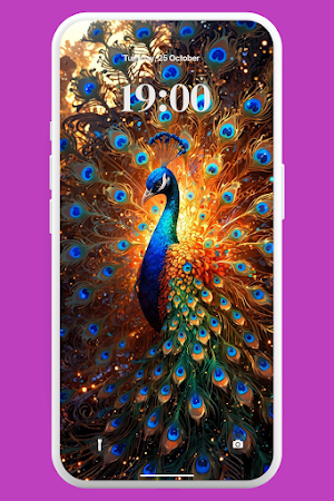 Beautiful Peacock Wallpaper 4K Screenshot 0