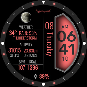 iMDC Luminescent Watch Face Screenshot 3