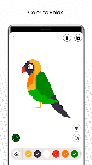 Pixel Color By Number Screenshot 2