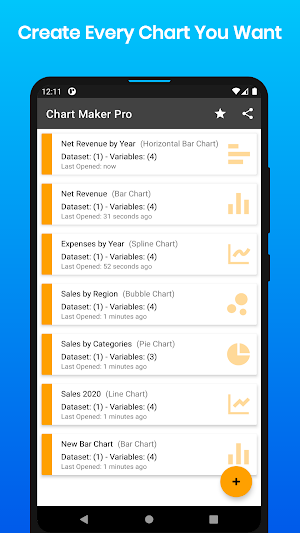 Chart Maker Pro : Create Chart For Free Screenshot 0