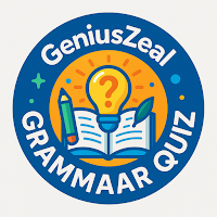 GeniusZeal Grammar Quiz