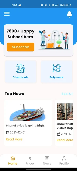 Chemicals Updates Screenshot 1