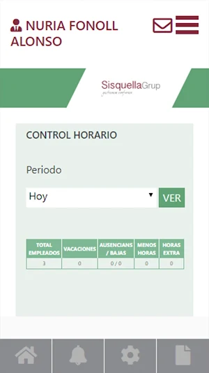Control Horario Sisquella Screenshot 1