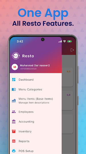 Resto+ Manager Screenshot 2