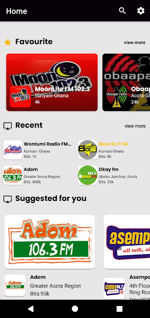 Adom Ara Radio Screenshot 0