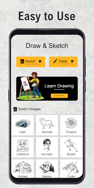 Learn Drawing Step by Step Screenshot 1