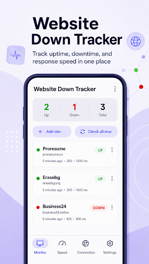 Website Monitor Screenshot 0