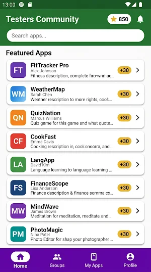 Get 12 Real Close Testers Hub Screenshot 1
