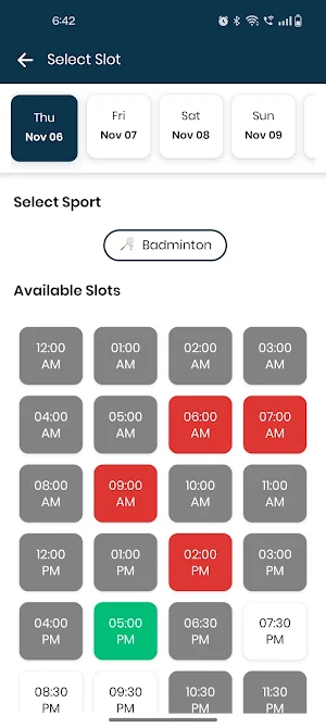 GameOn: Book Your Slot Screenshot 2