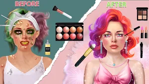 ASMR Spa Makeover Makeup Games Screenshot 1