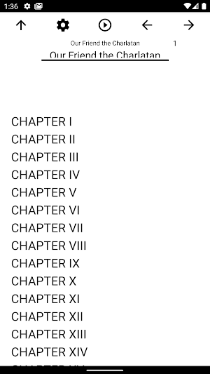 Book, Our Friend the Charlatan Screenshot 0