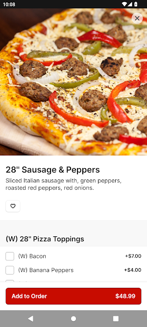 The Corner Crust Pizza & Brew Screenshot 3
