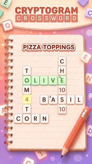 Cryptogram Crossword Screenshot 0