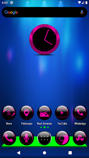 Pink Glass Orb Icon Pack Screenshot 0